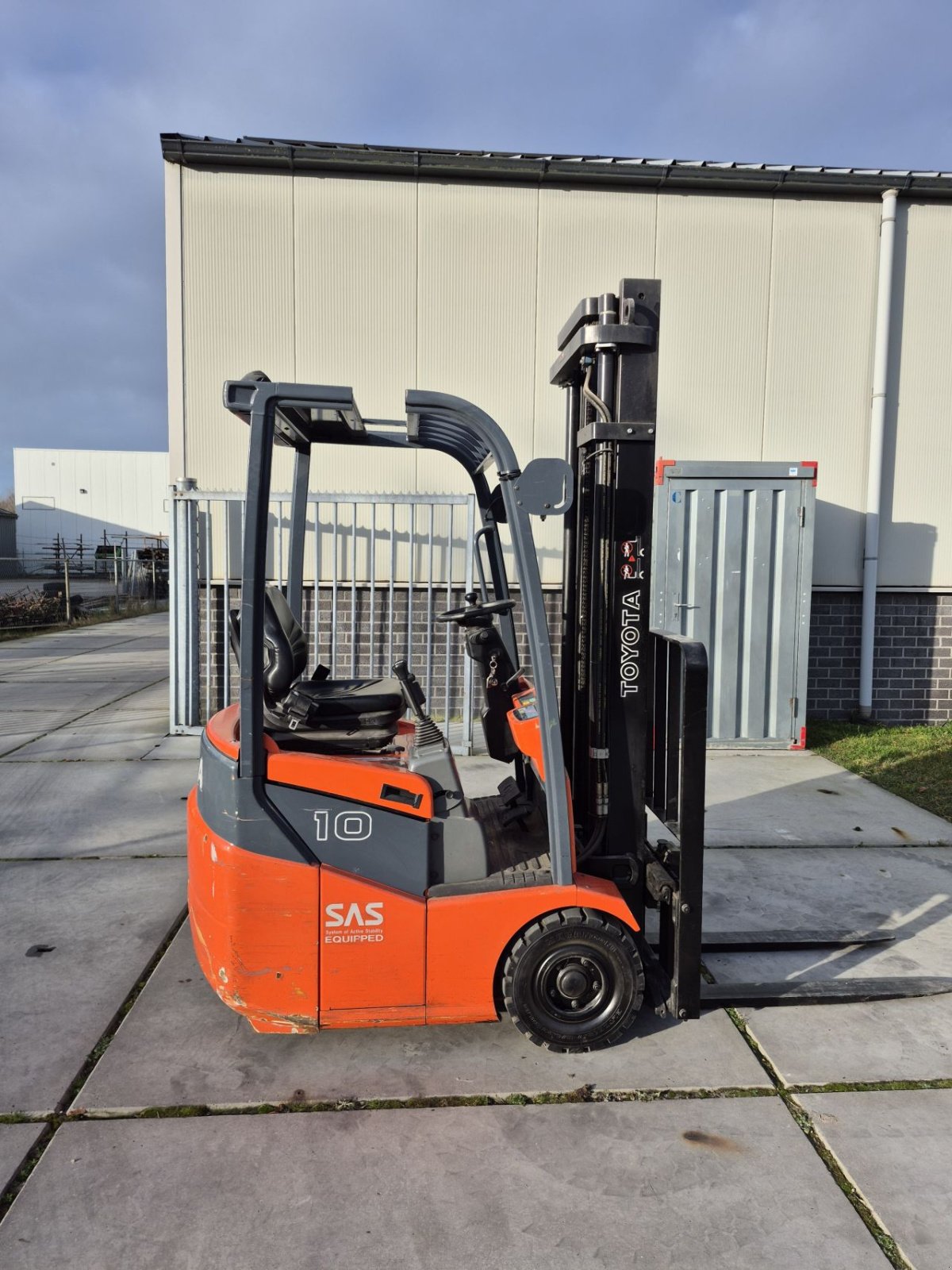 Frontstapler typu Toyota 7FBEST10, Gebrauchtmaschine w Biddinghuizen (Zdjęcie 4)