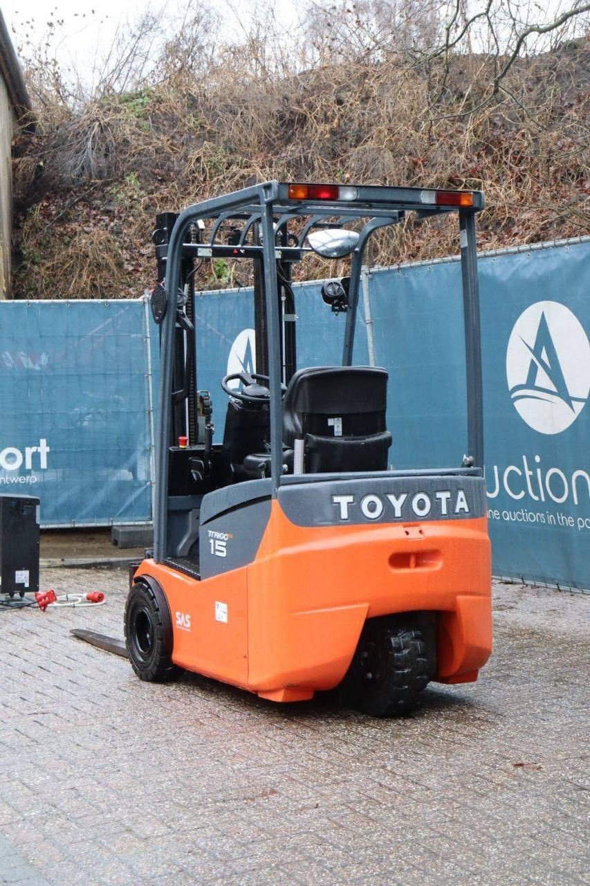 Frontstapler Türe ait Toyota 7FBEST15, Gebrauchtmaschine içinde Antwerpen (resim 4)