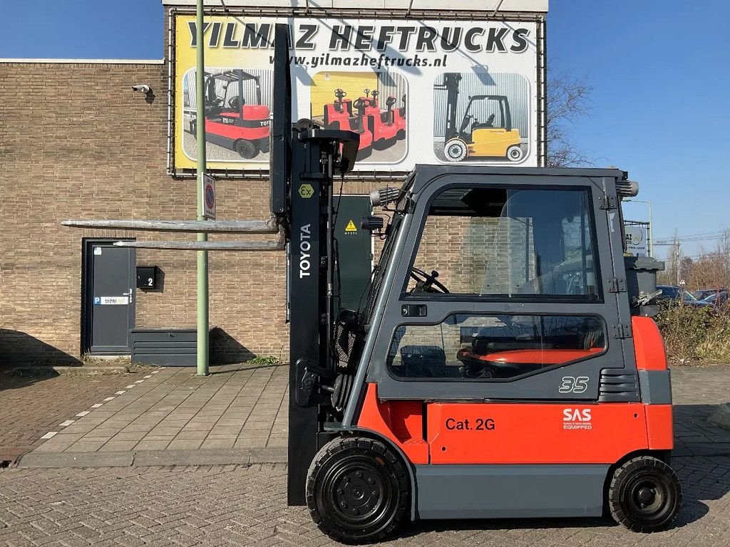 Frontstapler of the type Toyota 7FBMF35 3500KG 4.70METER HEFTRUCK, Gebrauchtmaschine in Vlaardingen (Picture 8)