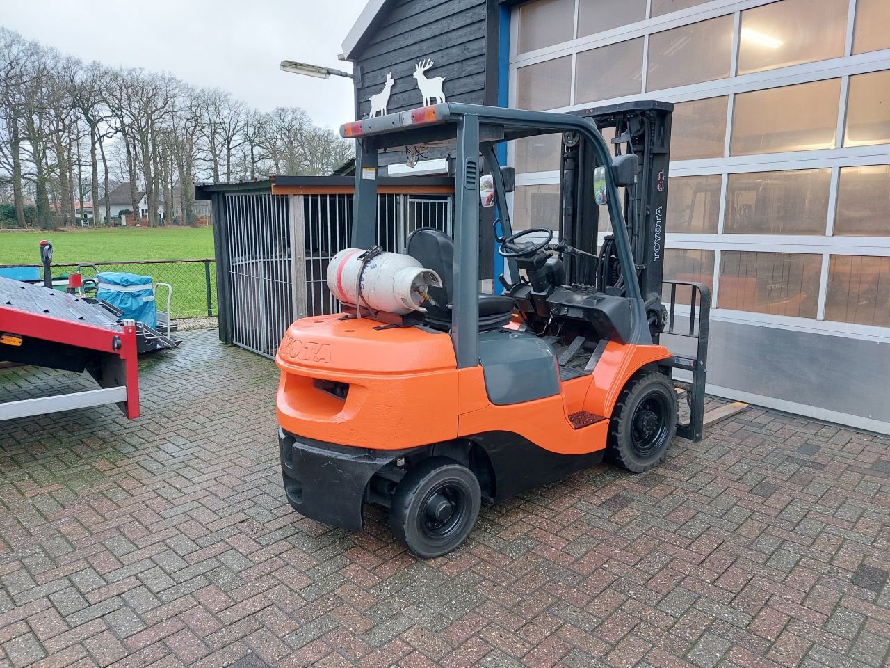 Frontstapler типа Toyota 7fgf25 triplex sideshift vorkspr, Gebrauchtmaschine в Harskamp (Фотография 7)