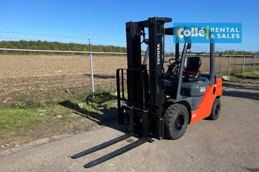 Frontstapler του τύπου Toyota 8 FDF 25 2022, Neumaschine σε Sittard (Φωτογραφία 4)