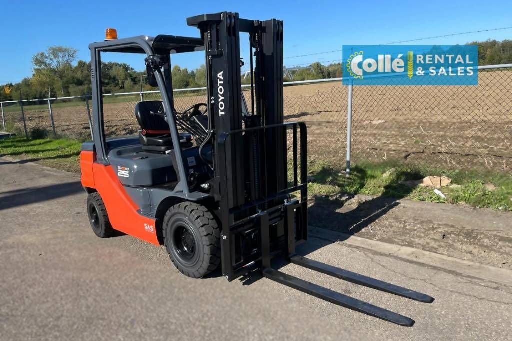 Frontstapler του τύπου Toyota 8 FDF 25 2022, Neumaschine σε Sittard (Φωτογραφία 3)