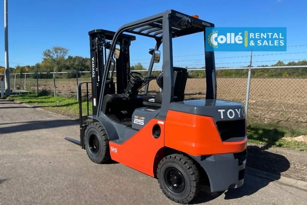 Frontstapler of the type Toyota 8 FDF 25 2022, Neumaschine in Sittard (Picture 8)