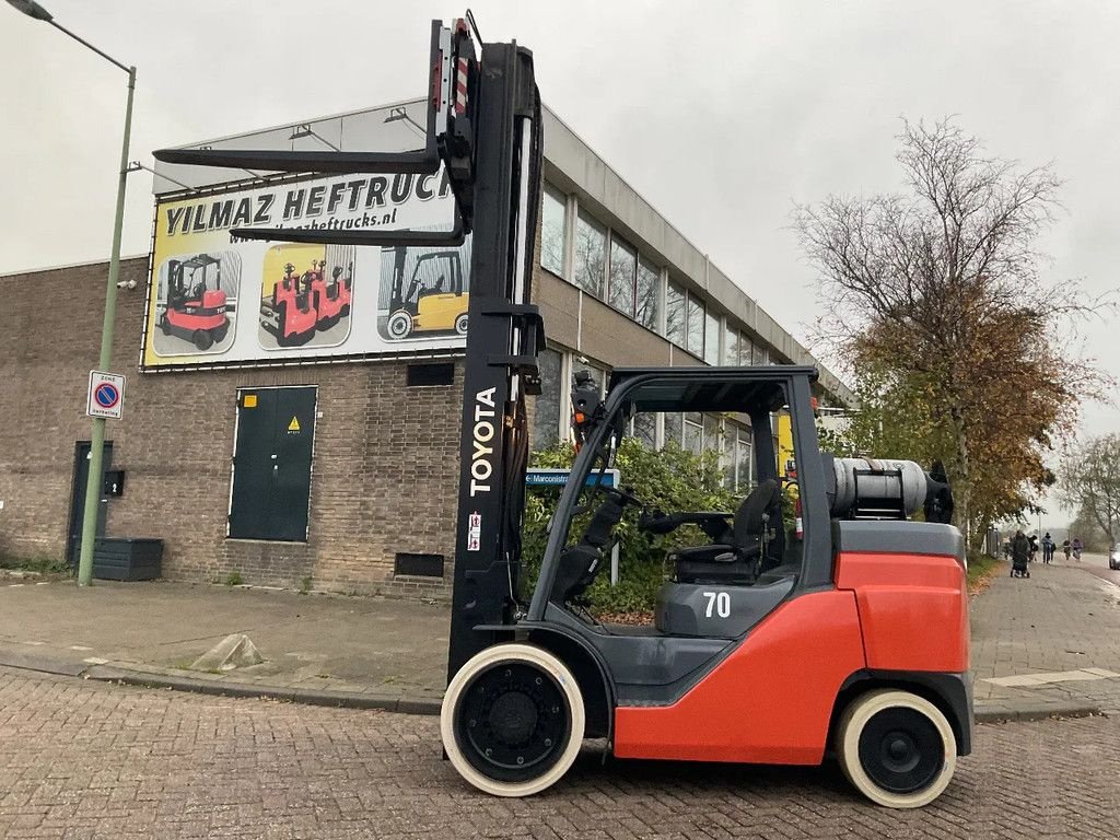 Frontstapler des Typs Toyota 8FBC70U 7000KG 3.30METER HEFTRUCK, Gebrauchtmaschine in Vlaardingen (Bild 10)