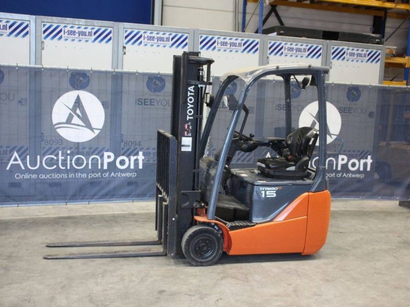 Frontstapler des Typs Toyota 8FBE15T, Gebrauchtmaschine in Antwerpen (Bild 1)