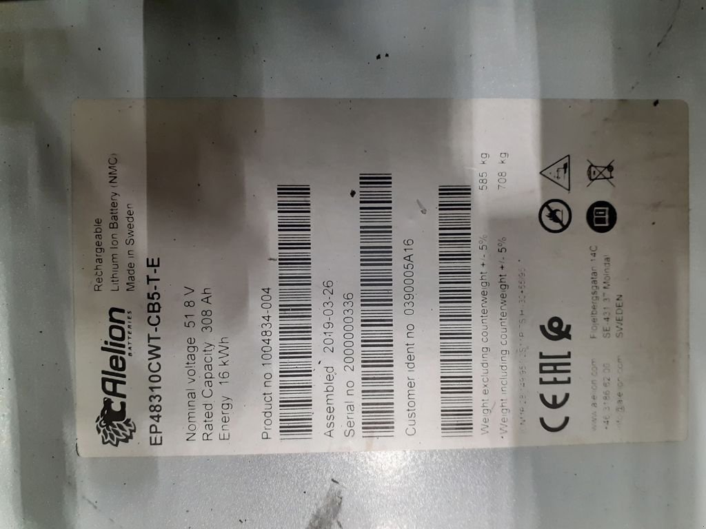 Frontstapler del tipo Toyota 8FBE15T, Gebrauchtmaschine en Barneveld (Imagen 9)