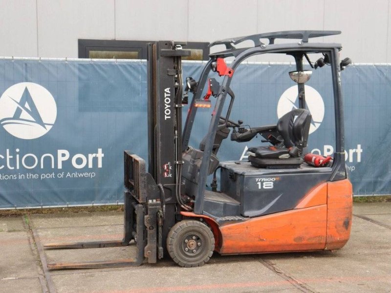 Frontstapler of the type Toyota 8FBE18T, Gebrauchtmaschine in Antwerpen (Picture 1)