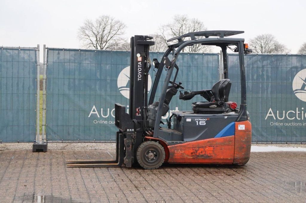 Frontstapler of the type Toyota 8FBE18T, Gebrauchtmaschine in Antwerpen (Picture 1)