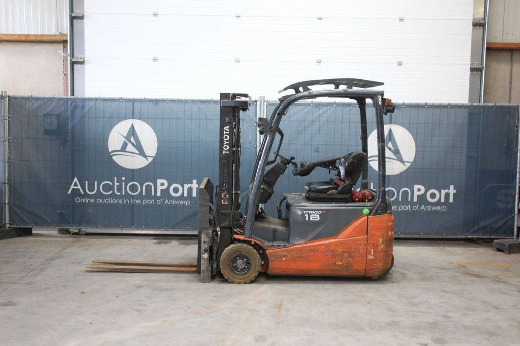 Frontstapler des Typs Toyota 8FBE18T, Gebrauchtmaschine in Antwerpen (Bild 2)