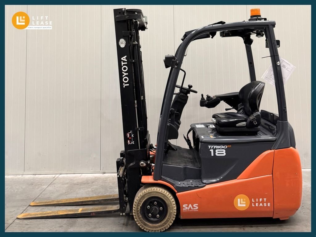 Frontstapler of the type Toyota 8FBEKT18, Gebrauchtmaschine in Barneveld (Picture 1)