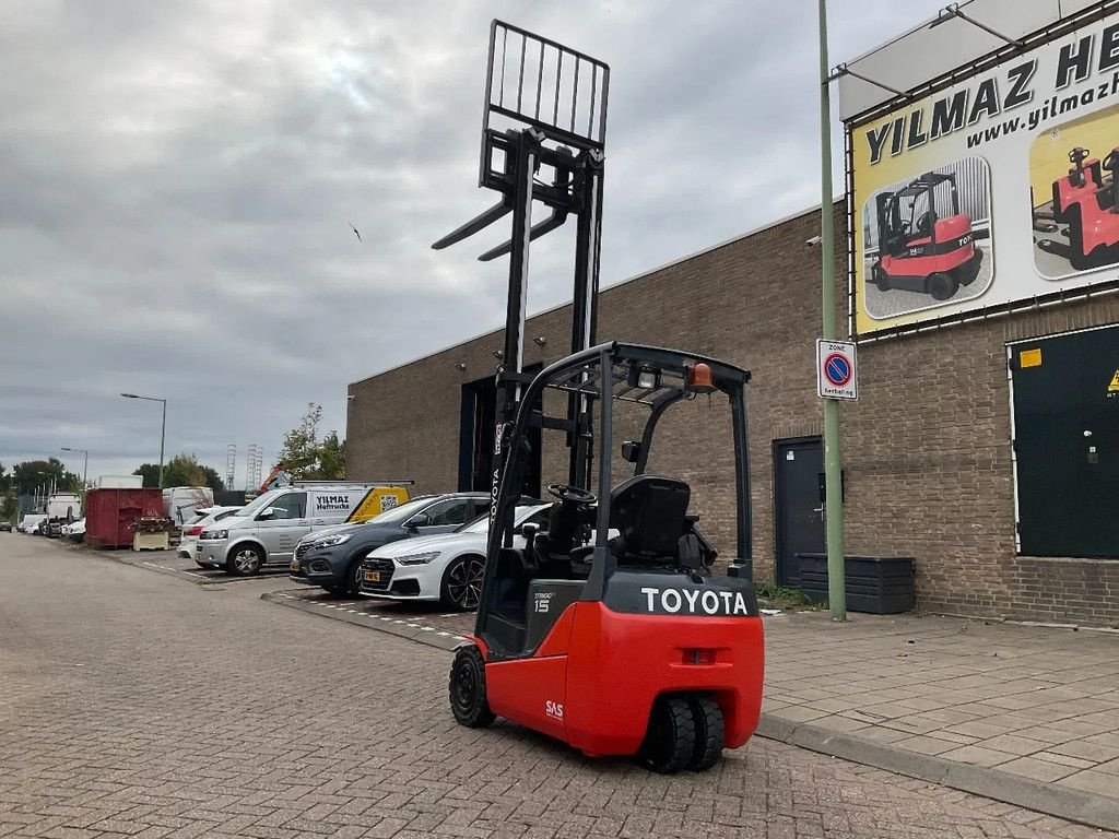 Frontstapler des Typs Toyota 8FBET15 1500KG 3.30METER HEFTRUCK, Gebrauchtmaschine in Vlaardingen (Bild 9)