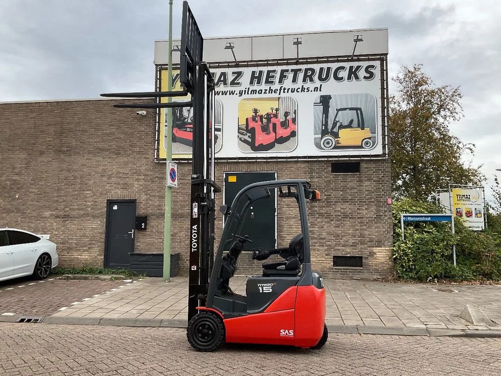Frontstapler des Typs Toyota 8FBET15 1500KG 3.30METER HEFTRUCK, Gebrauchtmaschine in Vlaardingen (Bild 10)