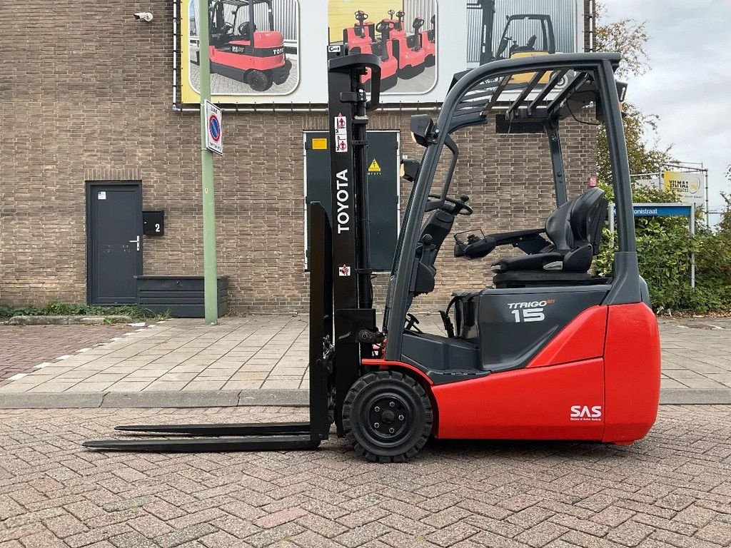 Frontstapler des Typs Toyota 8FBET15 1500KG 3.30METER HEFTRUCK, Gebrauchtmaschine in Vlaardingen (Bild 2)