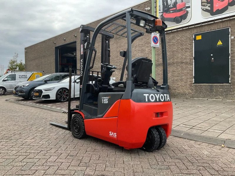 Frontstapler des Typs Toyota 8FBET15 1500KG 3.30METER HEFTRUCK, Gebrauchtmaschine in Vlaardingen (Bild 1)