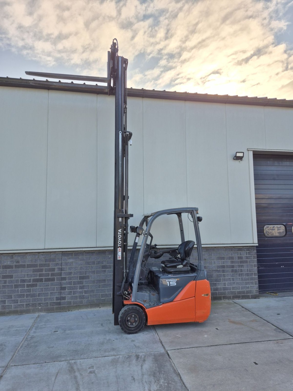 Frontstapler tip Toyota 8FBET15, Gebrauchtmaschine in Biddinghuizen (Poză 9)