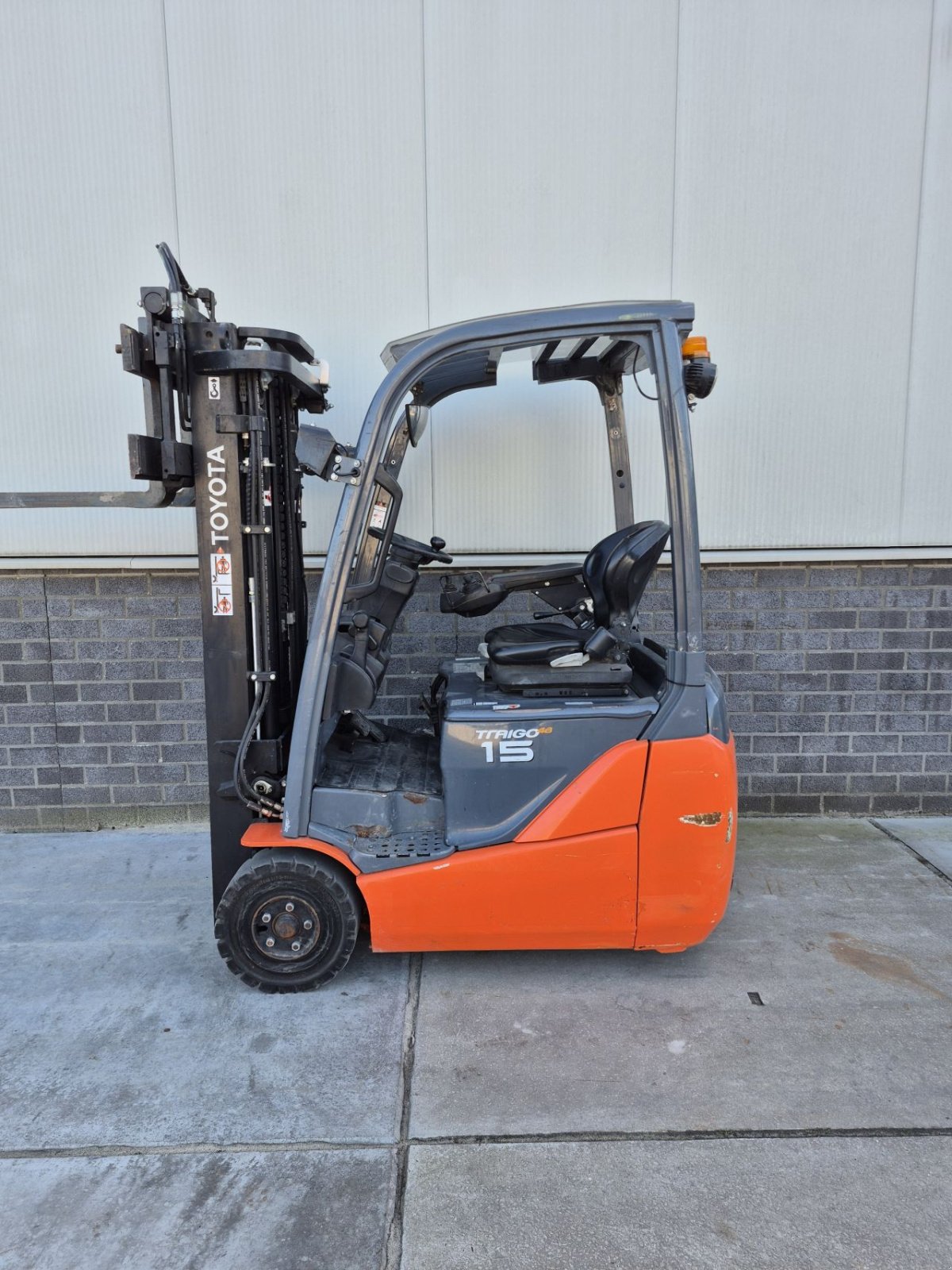 Frontstapler tip Toyota 8FBET15, Gebrauchtmaschine in Biddinghuizen (Poză 1)