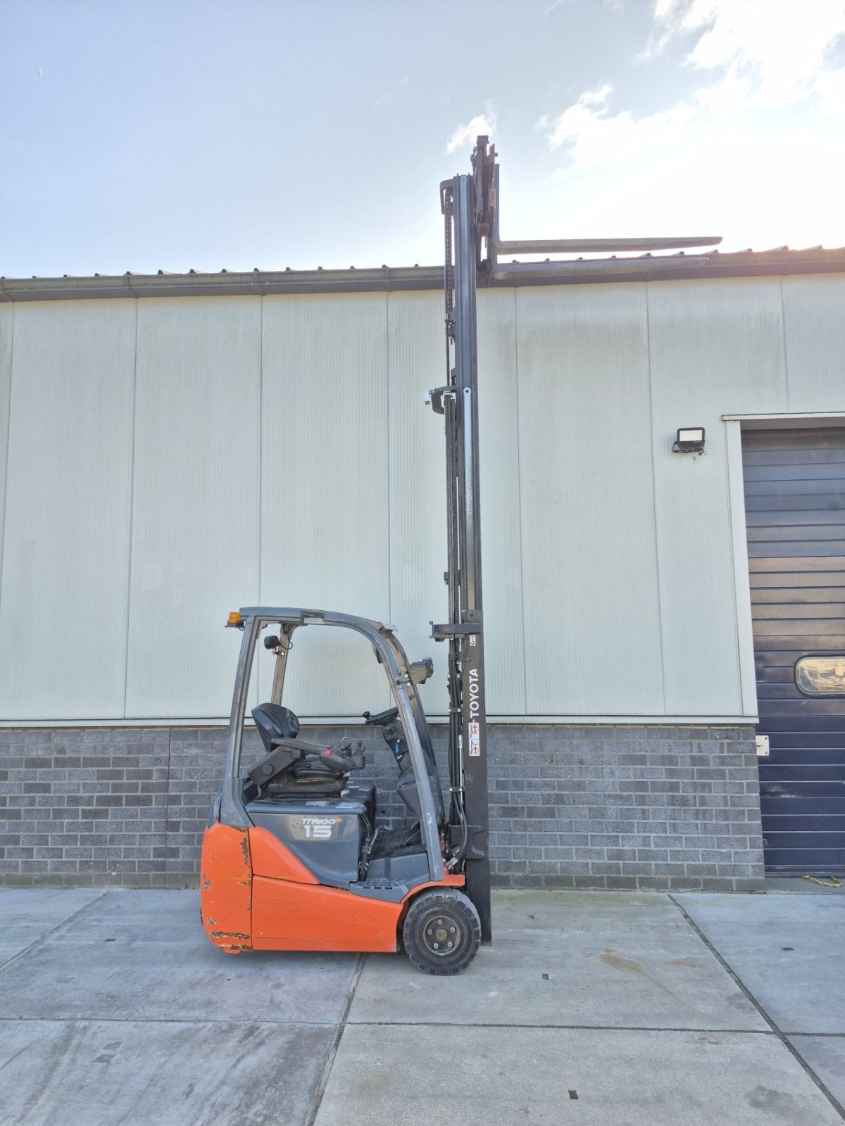 Frontstapler tip Toyota 8FBET15, Gebrauchtmaschine in Biddinghuizen (Poză 8)