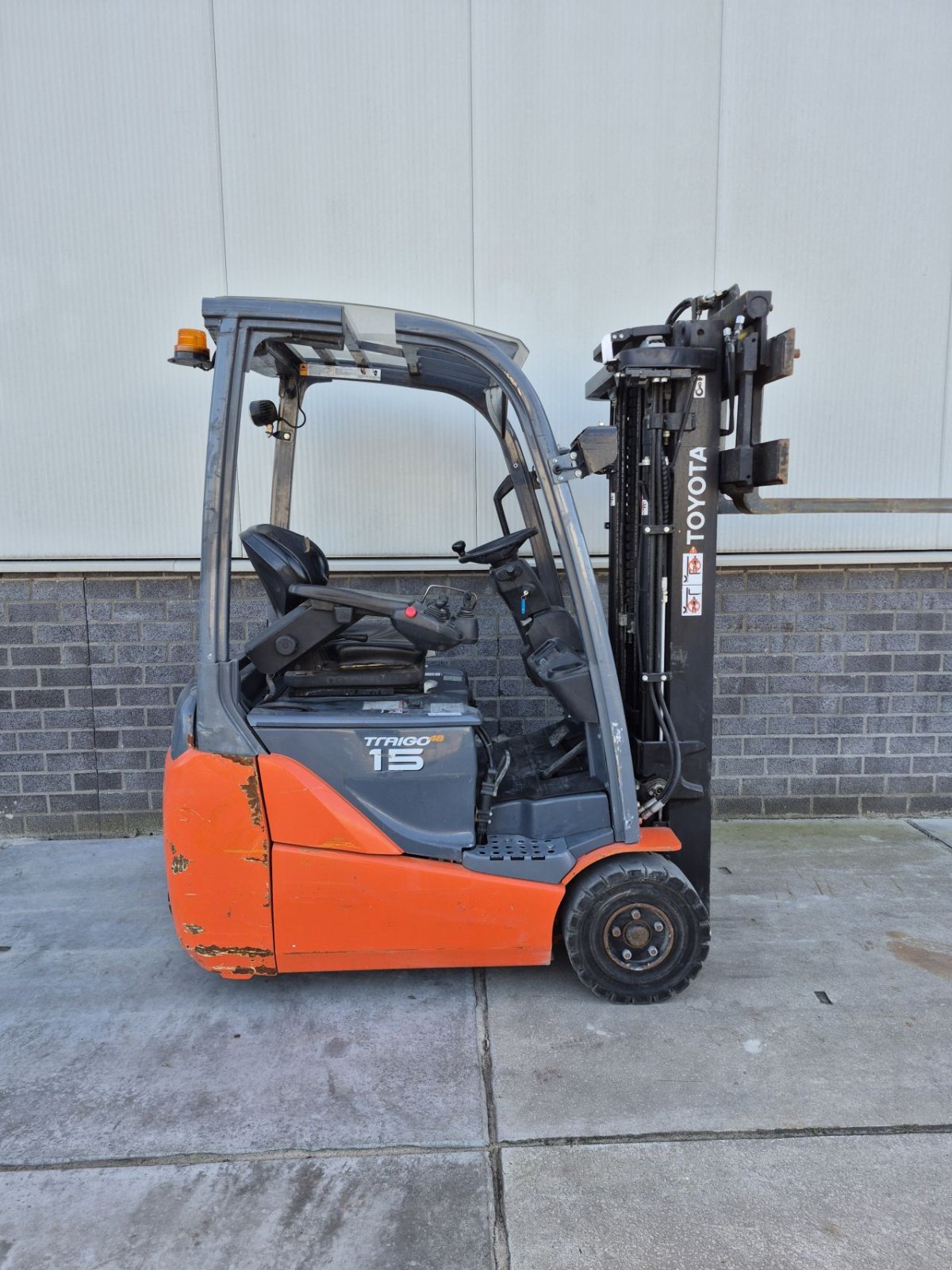 Frontstapler tip Toyota 8FBET15, Gebrauchtmaschine in Biddinghuizen (Poză 4)