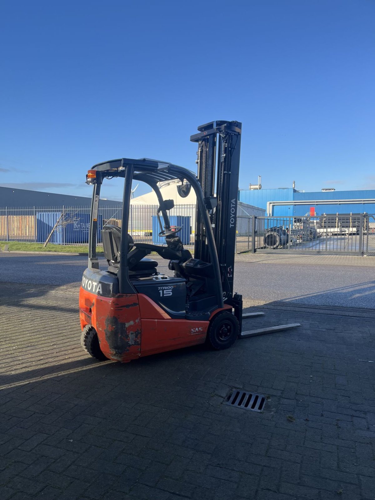 Frontstapler от тип Toyota 8FBET15, Gebrauchtmaschine в Etten Leur (Снимка 3)