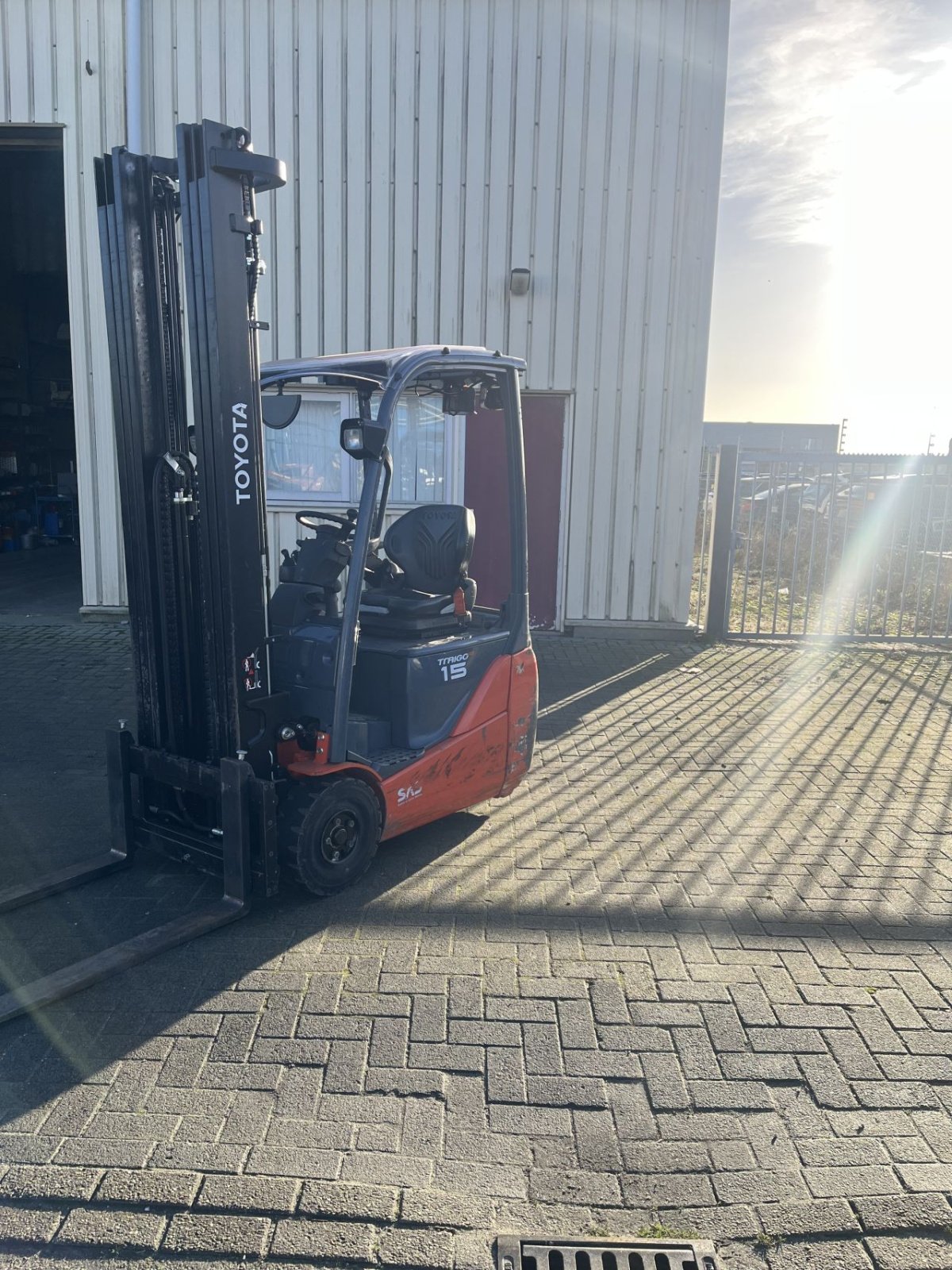 Frontstapler от тип Toyota 8FBET15, Gebrauchtmaschine в Etten Leur (Снимка 1)