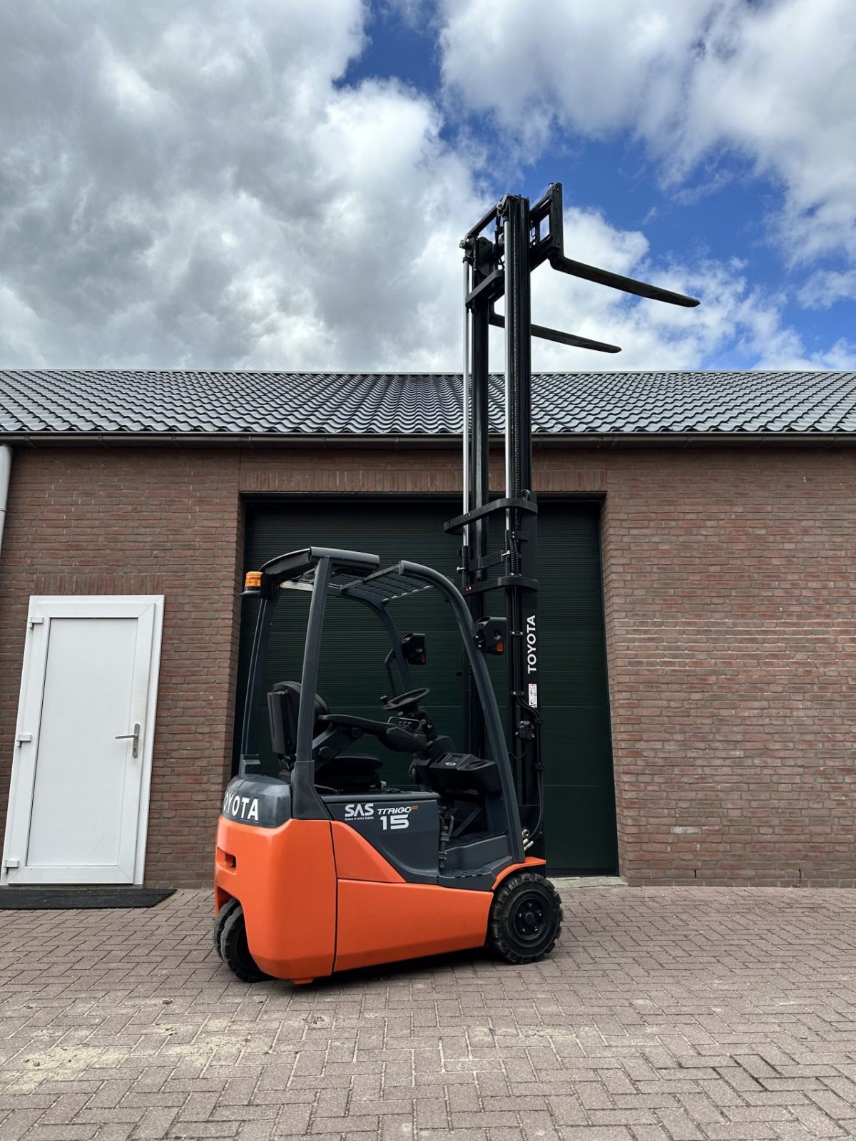 Frontstapler tip Toyota 8fbet20, Gebrauchtmaschine in Reusel (Poză 10)