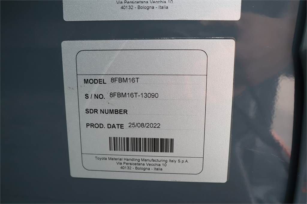 Frontstapler des Typs Toyota 8FBM16T Valid inspection, *Guarantee! Electric, 55, Gebrauchtmaschine in Groenlo (Bild 11)