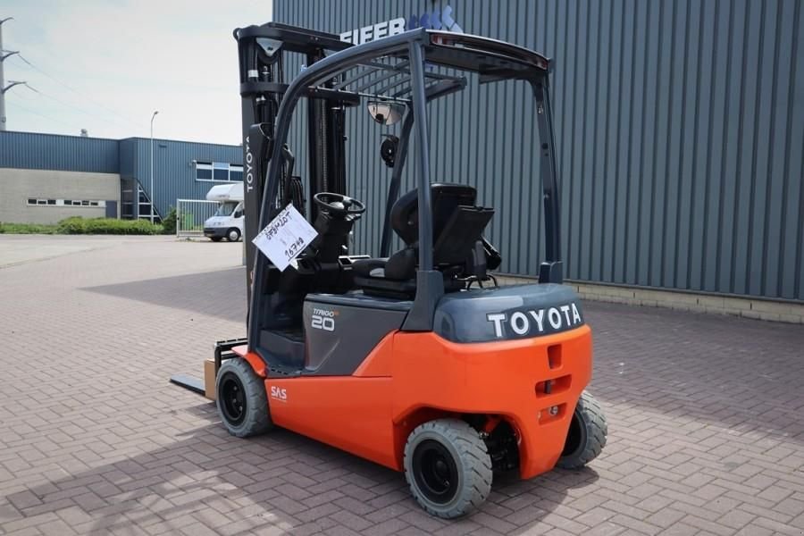 Frontstapler tip Toyota 8FBM20T Valid inspection, *Guarantee! Electric, 47, Gebrauchtmaschine in Groenlo (Poză 9)