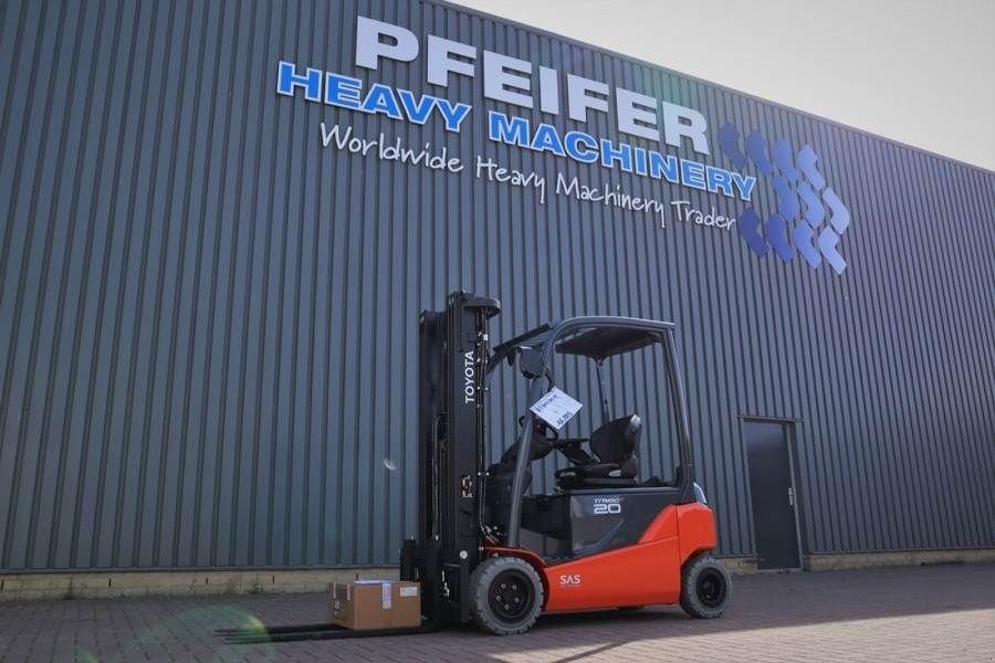 Frontstapler of the type Toyota 8FBM20T Valid inspection, *Guarantee! Electric, 47, Gebrauchtmaschine in Groenlo (Picture 1)