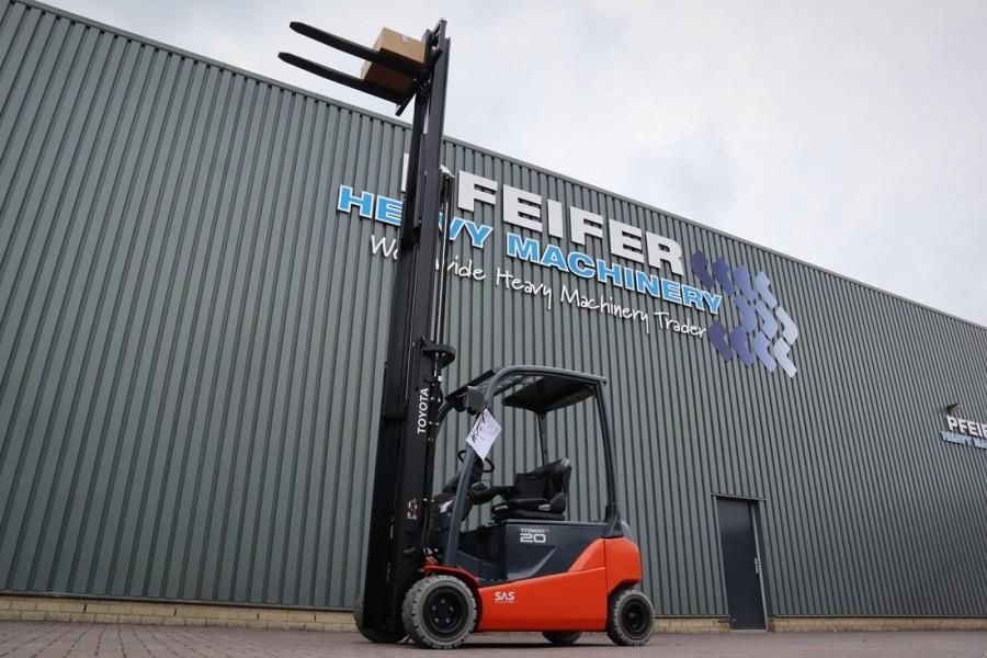 Frontstapler tip Toyota 8FBM20T Valid inspection, *Guarantee! Electric, 47, Gebrauchtmaschine in Groenlo (Poză 7)