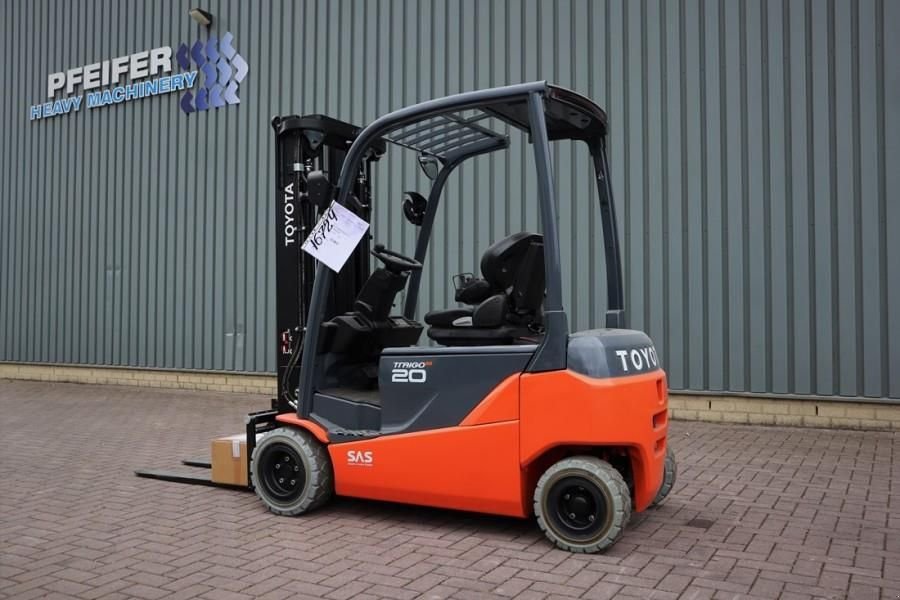 Frontstapler tip Toyota 8FBM20T Valid inspection, *Guarantee! Electric, 47, Gebrauchtmaschine in Groenlo (Poză 2)