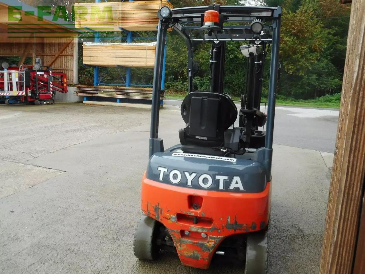 Frontstapler del tipo Toyota 8fbnkt16t triplex 4,7m + ss + ladegerät ( lithiu, Gebrauchtmaschine In ST. NIKOLAI/DR. (Immagine 3)