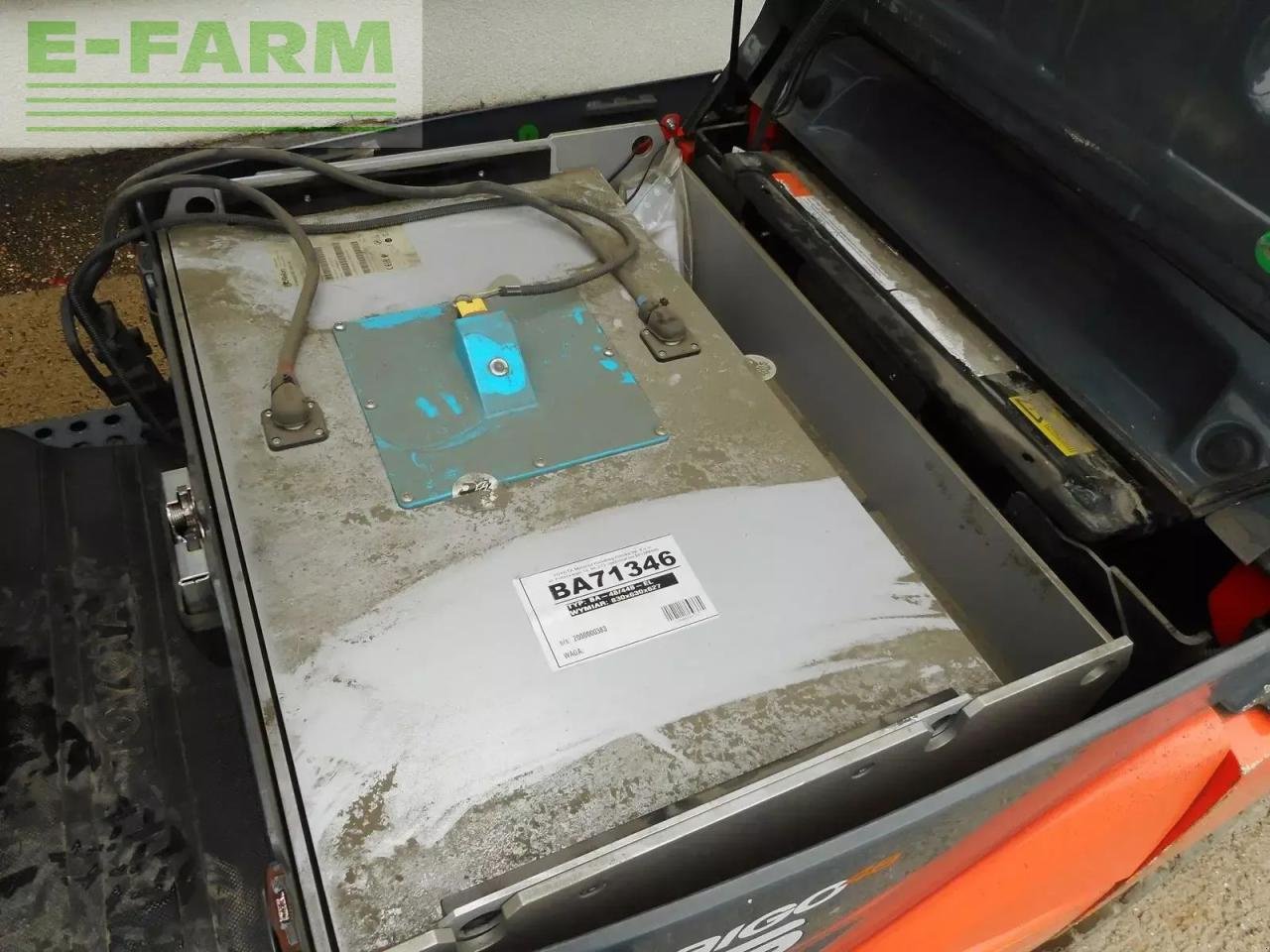 Frontstapler del tipo Toyota 8fbnkt16t triplex 4,7m + ss + ladegerät ( lithiu, Gebrauchtmaschine In ST. NIKOLAI/DR. (Immagine 13)