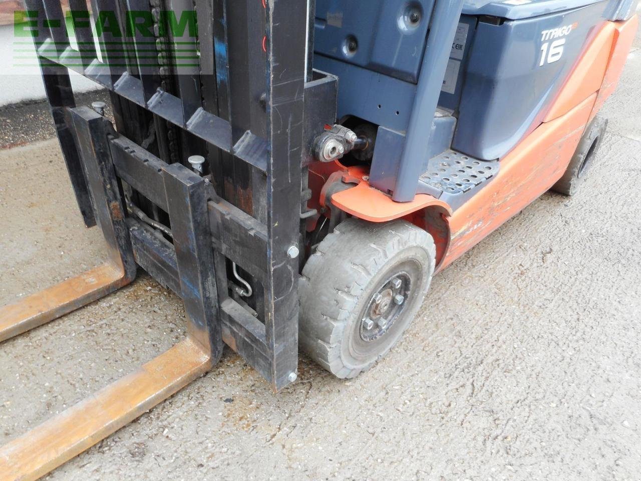 Frontstapler του τύπου Toyota 8fbnkt16t triplex 4,7m + ss + ladegerät ( lithiu, Gebrauchtmaschine σε ST. NIKOLAI/DR. (Φωτογραφία 15)