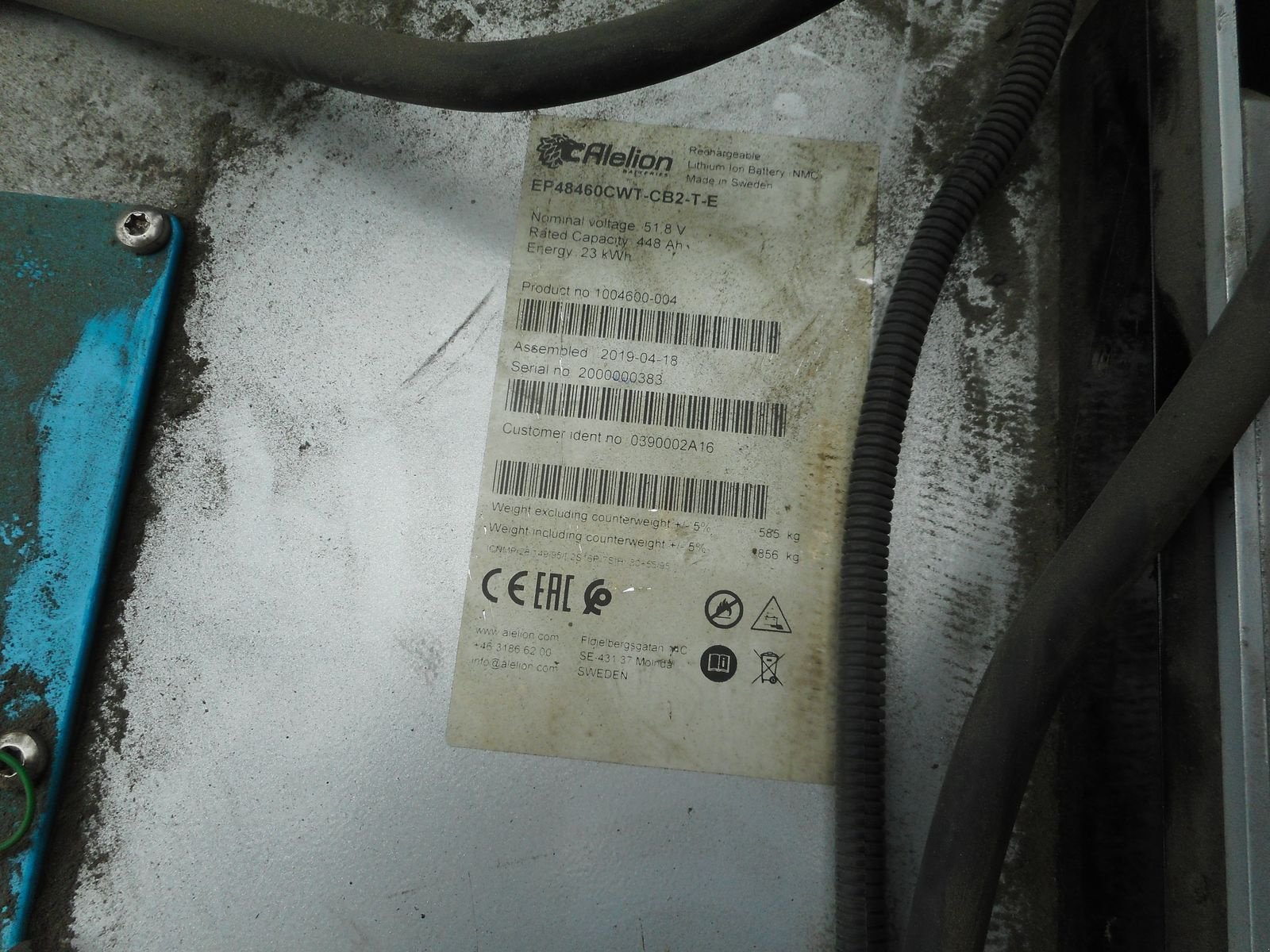 Frontstapler del tipo Toyota 8FBNKT16T Triplex 4,7m + SS + Ladegerät ( LITHIU, Gebrauchtmaschine In St. Nikolai ob Draßling (Immagine 14)