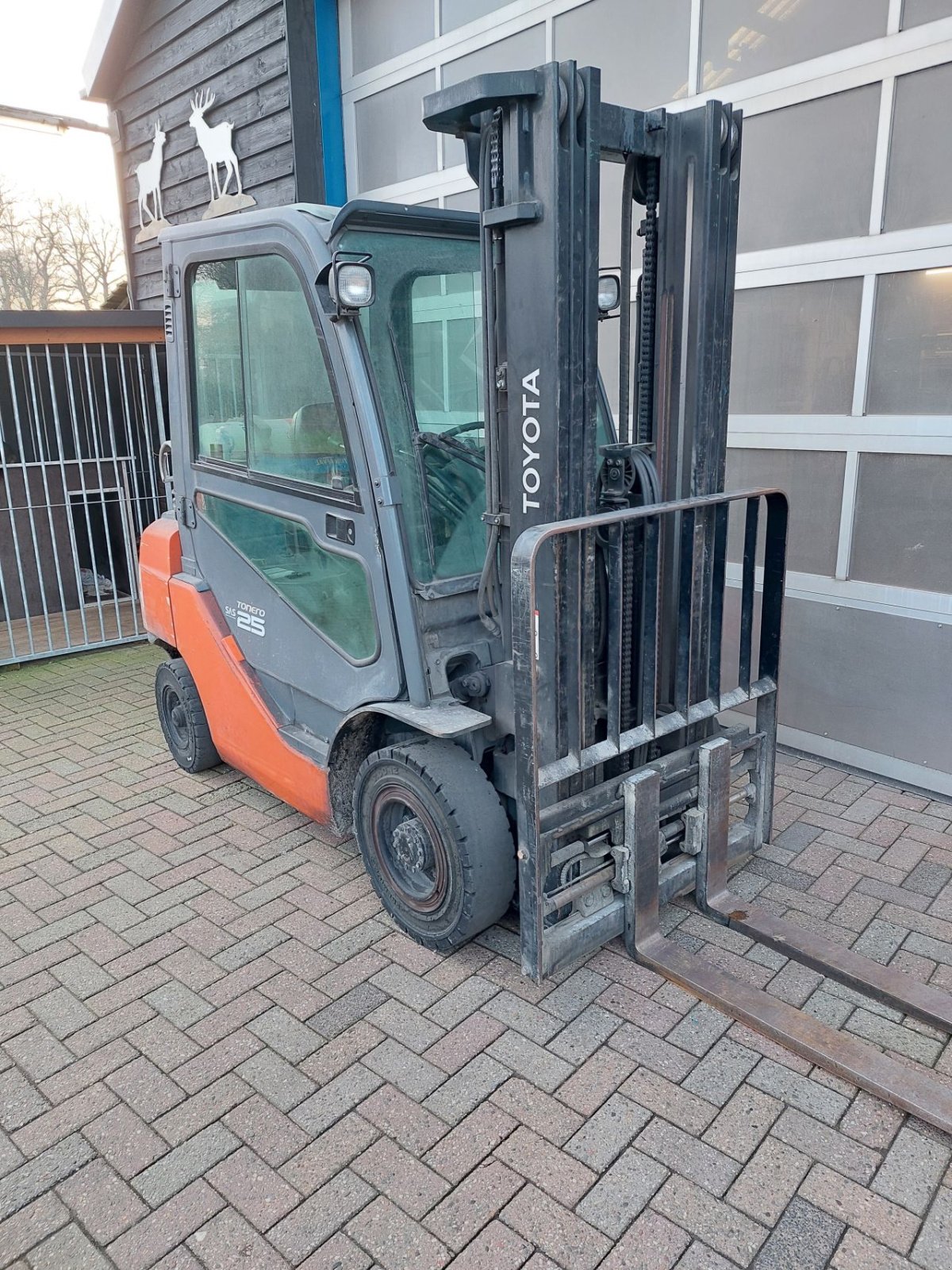 Frontstapler typu Toyota 8FGF25 triplex sideshift vorkens, Gebrauchtmaschine v Harskamp (Obrázek 8)