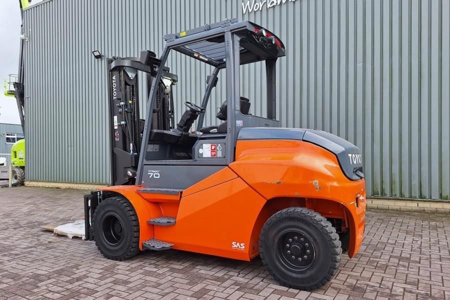 Frontstapler of the type Toyota 9FBM70T Electric, 7 Tons Capacity, Lift Height 4.7, Gebrauchtmaschine in Groenlo (Picture 10)