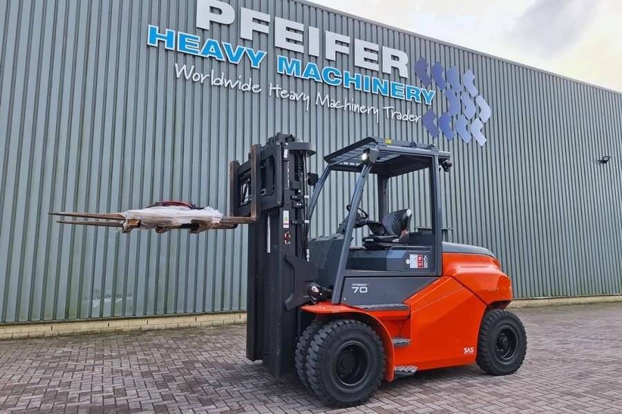 Frontstapler of the type Toyota 9FBM70T Electric, 7 Tons Capacity, Lift Height 4.7, Gebrauchtmaschine in Groenlo (Picture 2)