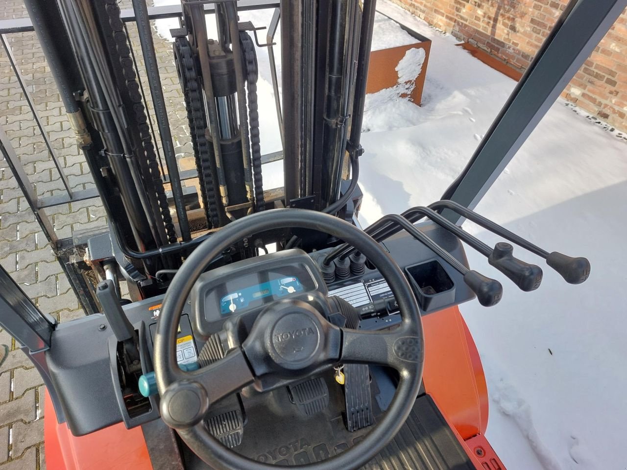 Frontstapler типа Toyota FDF30, Gebrauchtmaschine в Nijelamer (Фотография 8)