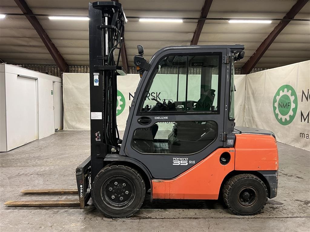 Frontstapler des Typs Toyota TOYOTA 35 GAFFEL TRUCK Løftehøyde 5,5 meter, Gebrauchtmaschine in Ølen (Bild 8)