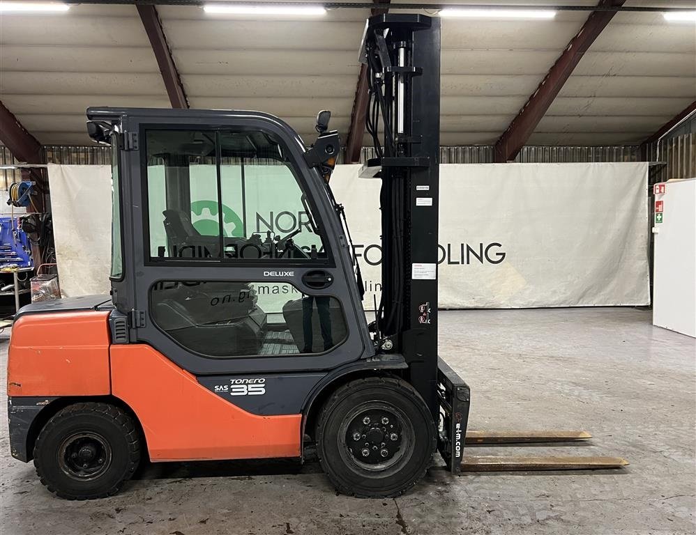 Frontstapler des Typs Toyota TOYOTA 35 GAFFEL TRUCK Løftehøyde 5,5 meter, Gebrauchtmaschine in Ølen (Bild 4)