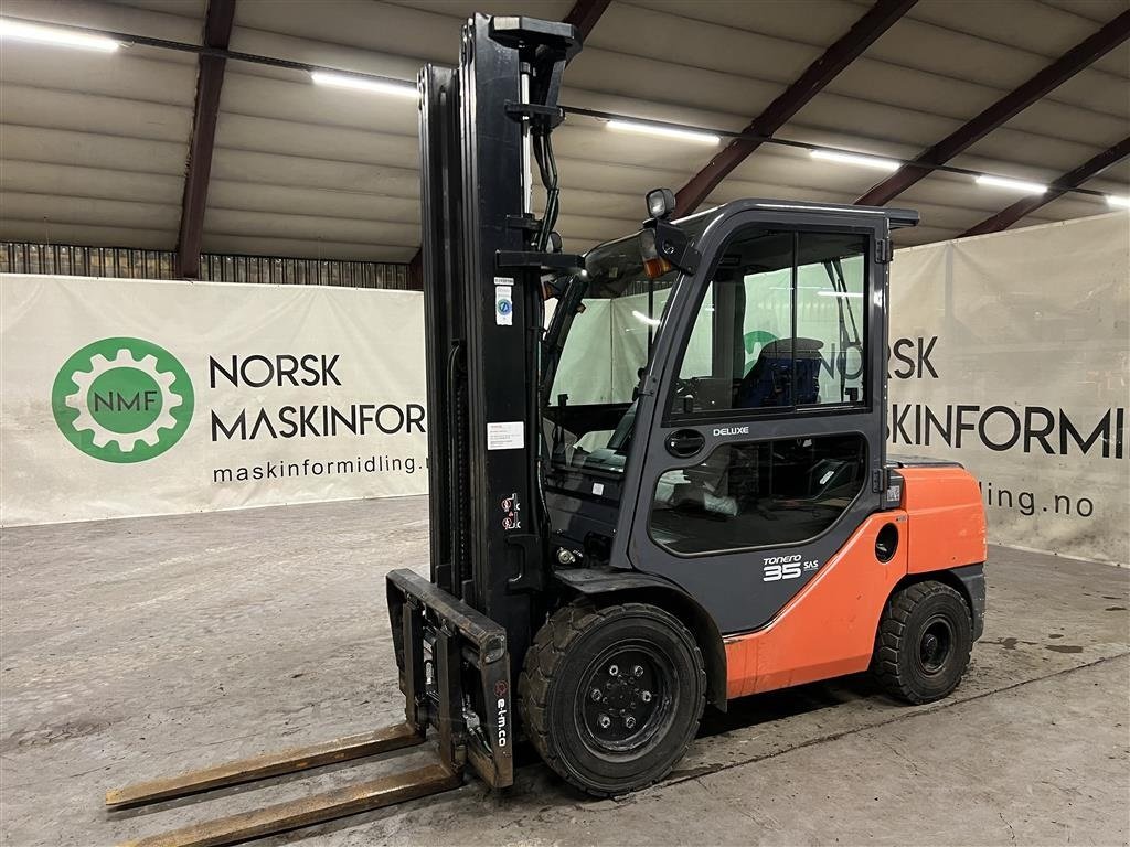 Frontstapler des Typs Toyota TOYOTA 35 GAFFEL TRUCK Løftehøyde 5,5 meter, Gebrauchtmaschine in Ølen (Bild 9)