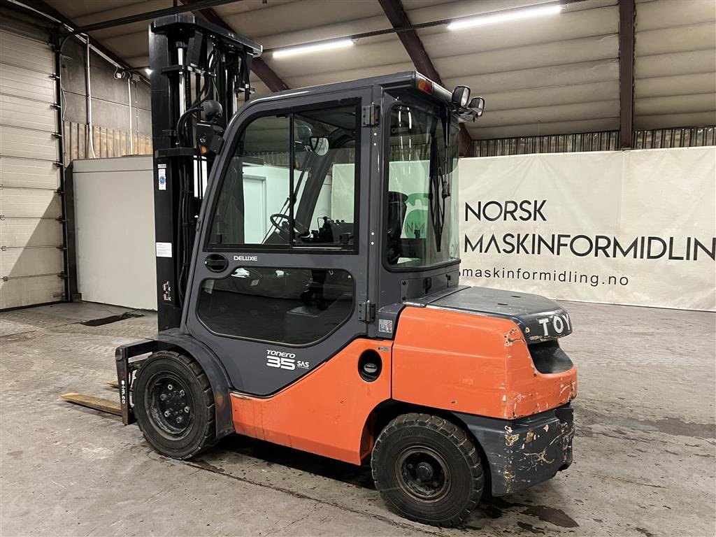 Frontstapler des Typs Toyota TOYOTA 35 GAFFEL TRUCK Løftehøyde 5,5 meter, Gebrauchtmaschine in Ølen (Bild 7)