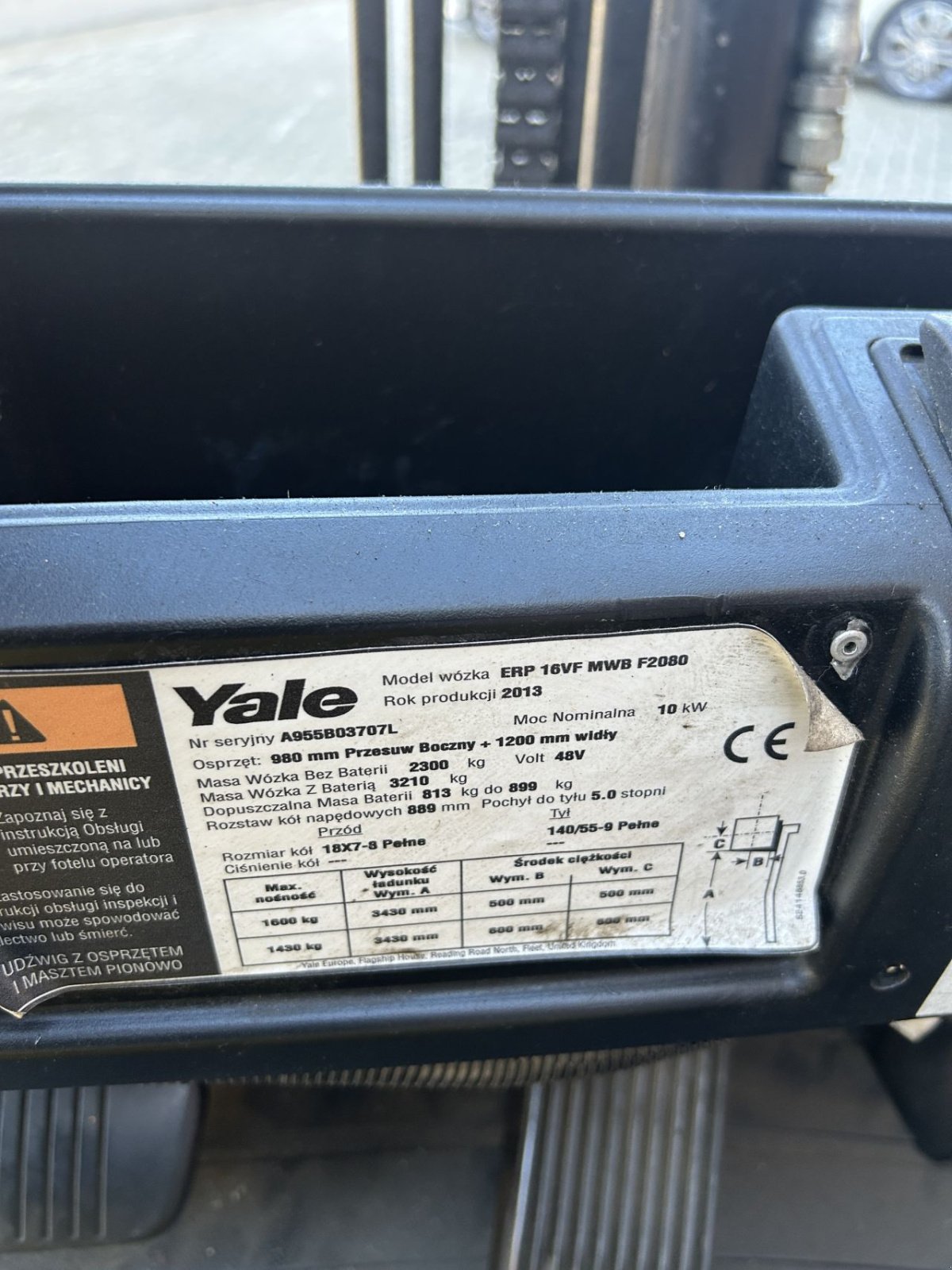 Frontstapler του τύπου Yale erp 16, Gebrauchtmaschine σε Heythuysen (Φωτογραφία 4)