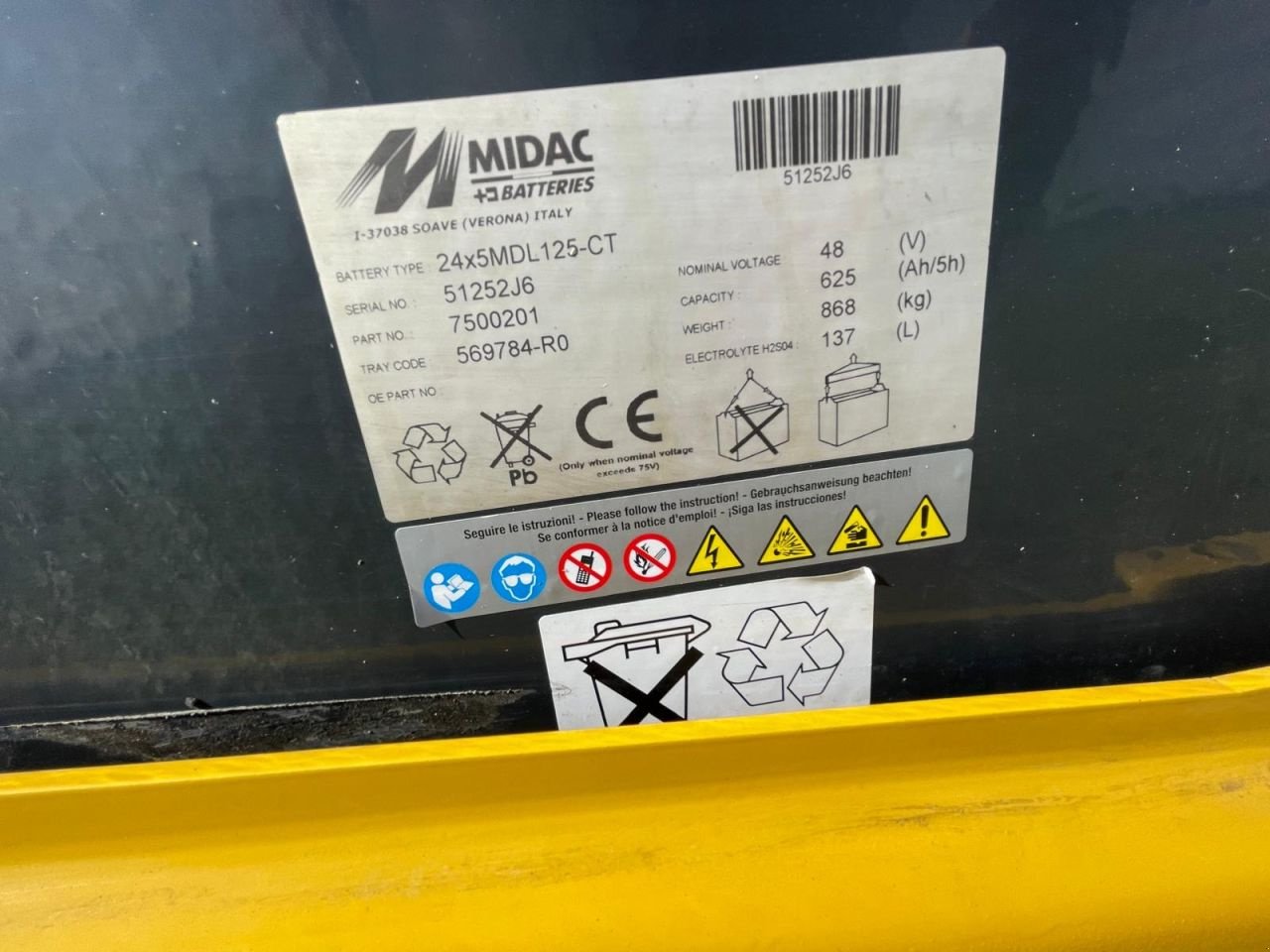 Frontstapler of the type Yale ERTV20RP, Gebrauchtmaschine in Giessenburg (Picture 5)