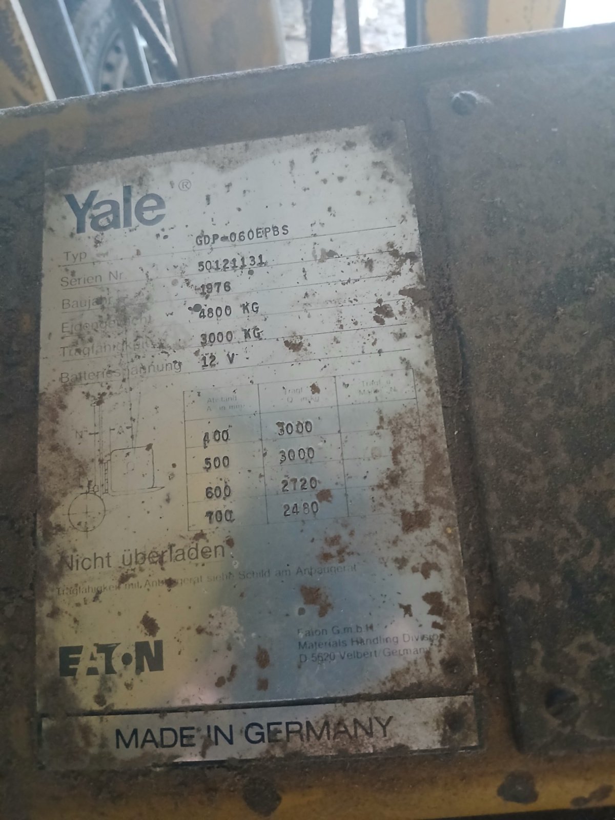 Frontstapler typu Yale GDP 30 VX, Gebrauchtmaschine v Oberthern (Obrázek 2)