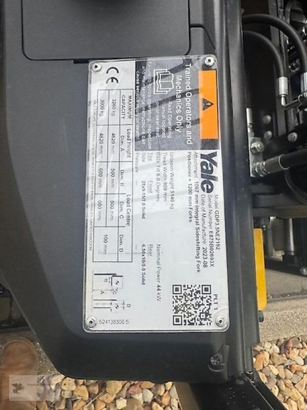 Frontstapler of the type Yale GDP 3.5 N Frontstapler NEU Triplexmast Freihub Gabelstapler, Neumaschine in Gevelsberg (Picture 11)