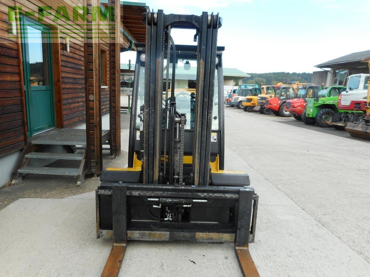 Frontstapler of the type Yale gdp35vx triplex 4,9m + ss + zwillingsreifen, Gebrauchtmaschine in ST. NIKOLAI/DR. (Picture 7)