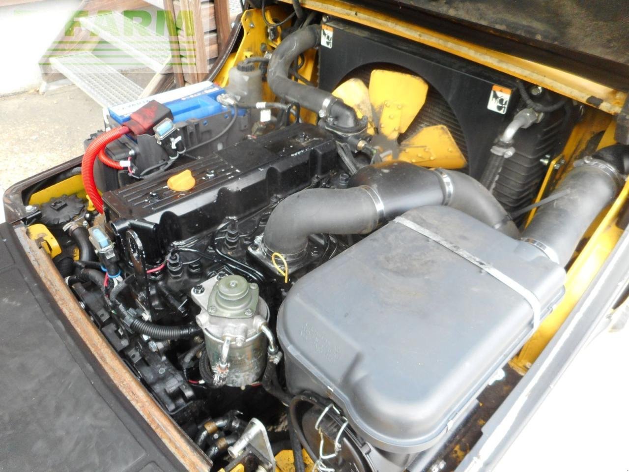 Frontstapler of the type Yale gdp35vx triplex 4,9m + ss + zwillingsreifen, Gebrauchtmaschine in ST. NIKOLAI/DR. (Picture 11)