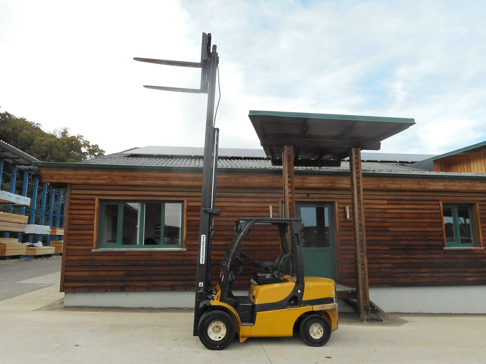 Frontstapler del tipo Yale GDP35VX Triplex 4,9m + SS + Zwillingsreifen, Gebrauchtmaschine In St. Nikolai ob Draßling (Immagine 16)