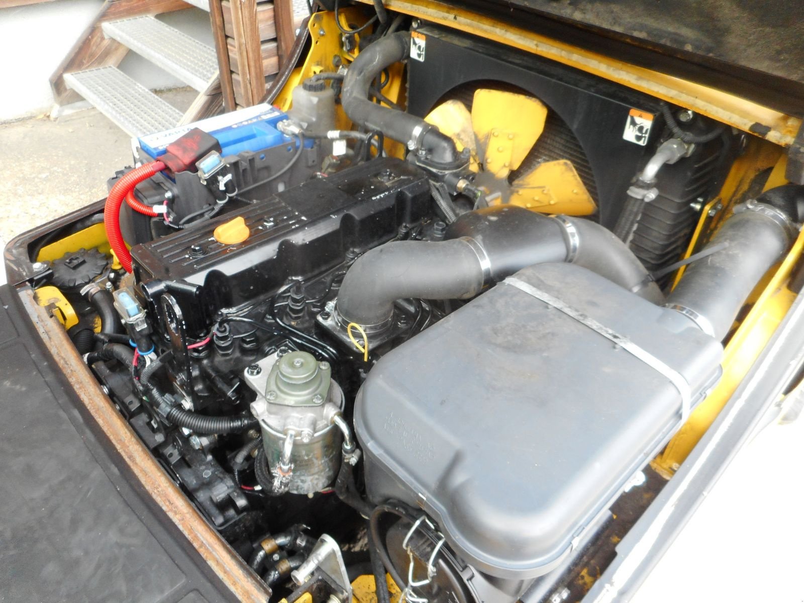 Frontstapler del tipo Yale GDP35VX Triplex 4,9m + SS + Zwillingsreifen, Gebrauchtmaschine In St. Nikolai ob Draßling (Immagine 11)